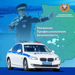Логотип телеграм канала @gibddnso — Госавтоинспекция Новосибирской области