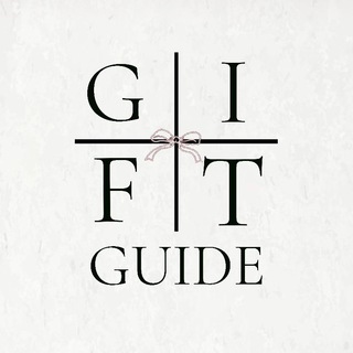 Логотип телеграм -каналу gift_guide — GIFT GUIDE