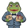 Логотип телеграм канала @giftdrawsandnft — Жаба выдает