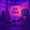 Логотип телеграм канала @gifthousenews — Gift House 🎁