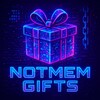 Логотип телеграм канала @giftnotmem — NOTMEM GIFTS / FREE GIFTS / FREE NFT/ Бесплатные NFT / Бесплатные подарки телеграм (тг)