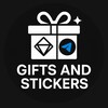 Logo of telegram channel giftsandstickersszn — Gifts and Stickers — Зарабатывай на подарках и стикерах в Telegram