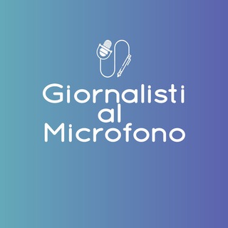 Logo of telegram channel giornalistialmicrofono — Giornalisti al Microfono