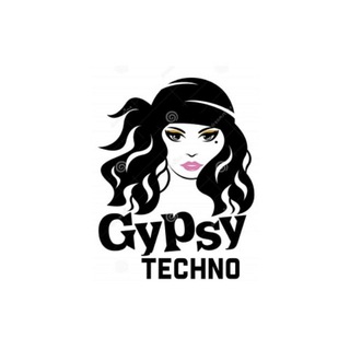 Логотип телеграм канала @gipsytechno — TECHNO ЦЫГАН