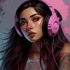 Логотип телеграм канала @girlanselmo — Девушка с татуировкой Ансельмо