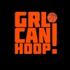 Логотип телеграм канала @girlscanhoop — GIRLS CAN HOOP | WNBA Basketball
