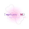 Логотип телеграм канала @girlspartywb — ๋࣭ 𝘨𝘪𝘳𝘭'𝘴 𝘱𝘢𝘳𝘵𝘺 ࣪ ٬ 🎀💭