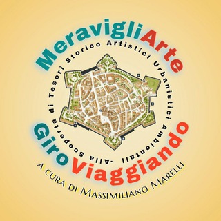 Logo del canale telegramma giroviaggi - MeravigliArte GiroViaggiando