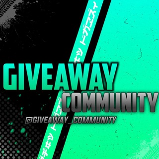 Logo saluran telegram giveaway_community — GIVEAWAY COMMUNITY