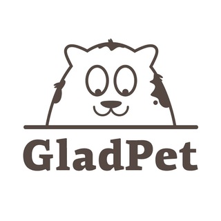 Логотип телеграм канала @gladpet — GladPet
