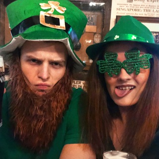 Логотип телеграм канала @glashafromrussia — Irish Russians☘️