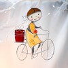 Логотип телеграм канала @glassnaya — GLASSNAYA — украшения из стекла