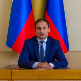 Логотип телеграм канала @glava_aga_lnr — Альберт Апшев