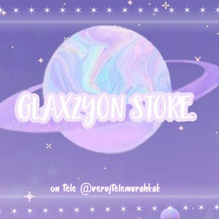 Logo saluran telegram glaxzyonstore — OPEN ! ✮ Ꮆlaxzyon Ϛtore