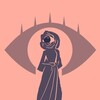 Логотип телеграм канала @glazikpsyh — calmeallie