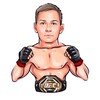Логотип телеграм канала @gleb_pro_mma — Глеб зарабатывает на хлеб | UFC