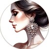 Логотип телеграм канала @glitzdrops — СЕРЬГИ | СТИЛЬНО И БЮДЖЕТНО