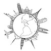 Логотип телеграм канала @global_travel_info — Путешествие по миру