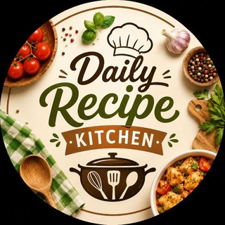 Telegram channel Daily Recipe Kitchen logo