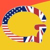 Логотип телеграм канала @glossologus_english — Английский язык и лидерство