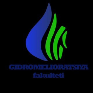 Telegram kanalining logotibi gmyi2020 — Gidromelioratsiya | rasmiy kanali✍️
