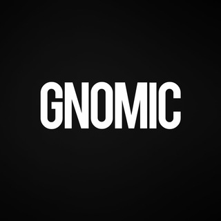 Logo of telegram channel gnomicmagazine — GNOMIC MAGAZINE