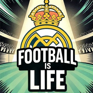 Telegram channel Football is life | HALA MADRID! logo