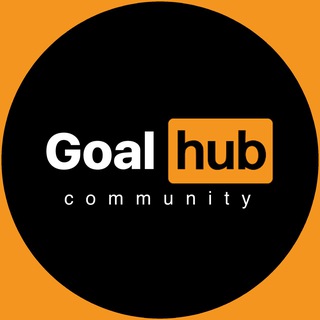 Логотип телеграм -каналу goall_hub — GOAL HUB