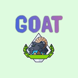 Логотип телеграм канала @goatsportsx — GOAT