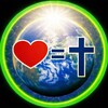 Логотип телеграм канала @god_loves_save — Бог спасает 🌍 и любит ❤️ God loves save ✝