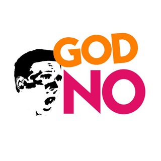 Логотип телеграм канала @godnoplease — GOD, NO (Мастридер)