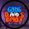 Логотип телеграм канала @godsanddemons — GodsAndDemons | приватный сервер Minecraft