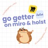 Логотип телеграм канала @gogetter_miro — Go Getter на Miro и Holst