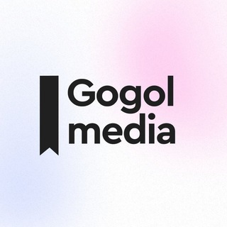 Логотип телеграм -каналу gogol_media — Gogol Media. Медіа про культуру