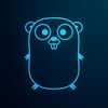 Логотип телеграм канала @golangwithus — go-with-me