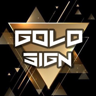 Логотип телеграм канала @gold_sign — GOLDEN SIGNALS