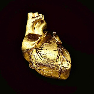 Логотип телеграм канала @golden_heart_tel — GOLDEN HEART