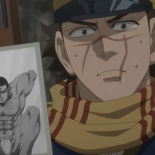 Логотип телеграм канала @golden_kamuy_anime — Золотой Камуи / Golden Kamuy / Золотое божество