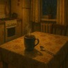 Логотип телеграм канала @golos_iz_kuhni — Голос из кухни за чашкой чая