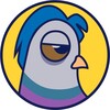 Логотип телеграм -каналу golubdesign — ГOЛУБячий дизайн