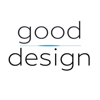 Логотип телеграм канала @gooddesignru — Хорошие дизайны. Интерьер и архитектура