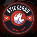 Logo saluran telegram gosticker — StickerGO