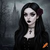 Логотип телеграм канала @gothicmusic66 — Gothic Music 🎃🦇🕸️