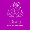 Логотип телеграм канала @gotomaldives — Diva PRO Мальдивы