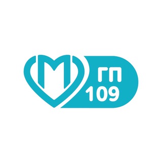 Логотип телеграм канала @gp109dzm — Городская поликлиника №109 ДЗМ