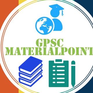 Telegram channel 🌍 GPSC MATERIAL POINT 🌍 logo