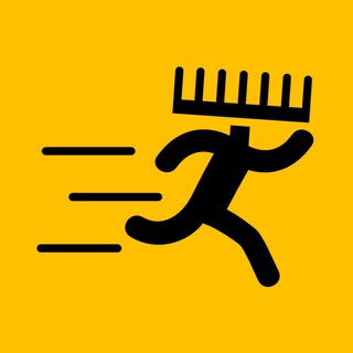 Логотип телеграм канала @grabli_run — Бегущая по граблям