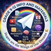Telegram channel Grade 9-12 Info & Materials logo
