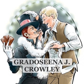 Telegram channel Gradoseena J. Crowley CLOSED⚠️ logo