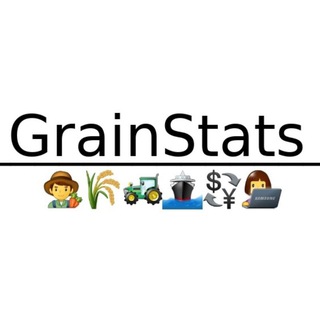 Logo of telegram channel grainstats — GrainStats.com 🌾